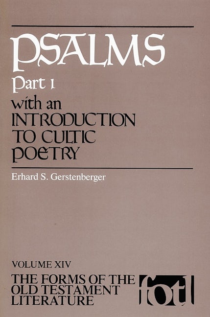 Cover image for Psalms, Part 1, isbn: 9780802802552