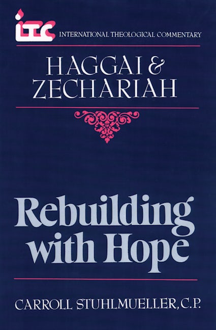 Cover image for Haggai and Zechariah, isbn: 9780802803337