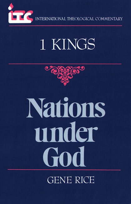Cover image for 1 Kings, isbn: 9780802804921
