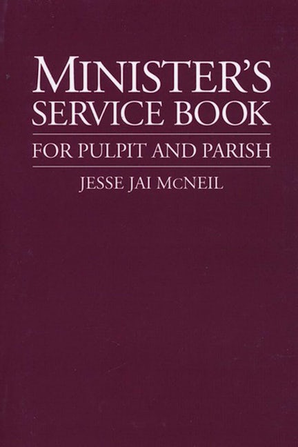 Cover image for Minister's Service Book, isbn: 9780802806505