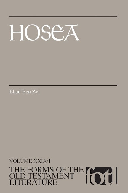 Cover image for Hosea, isbn: 9780802807953