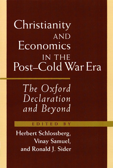 Cover image for Christianity and Economics in the Post-Cold War Era, isbn: 9780802807984