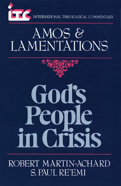 Cover image for Amos and Lamentations, isbn: 9780802810403