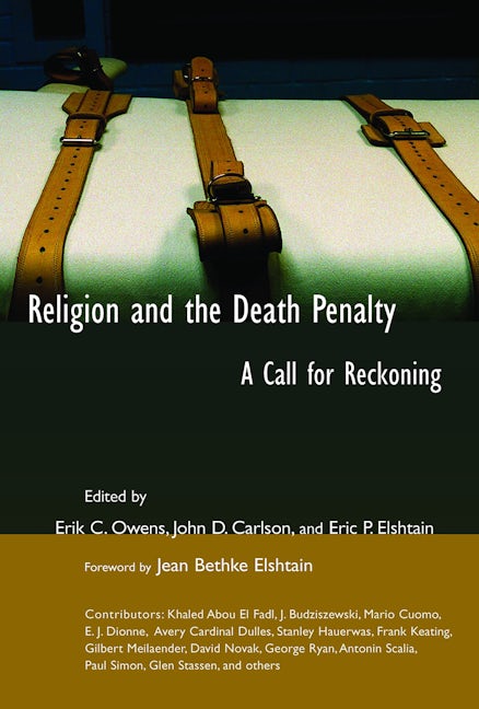 Cover image for Religion and the Death Penalty, isbn: 9780802821720