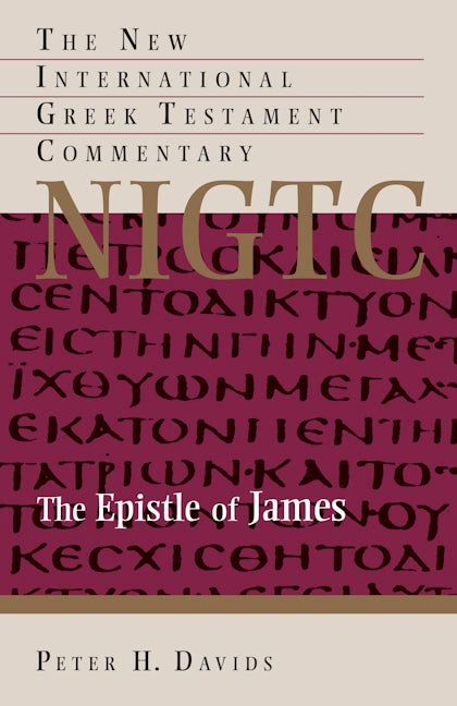 Cover image for The Epistle of James, isbn: 9780802823885