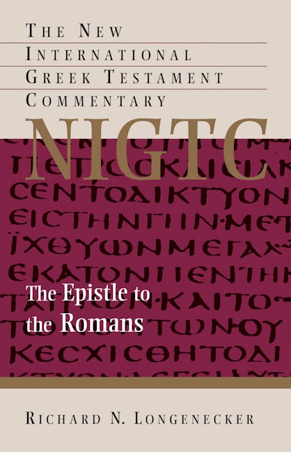 Cover image for The Epistle to the Romans, isbn: 9780802824486
