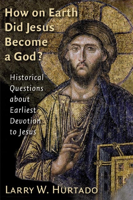 Cover image for How on Earth Did Jesus Become a God?, isbn: 9780802828613