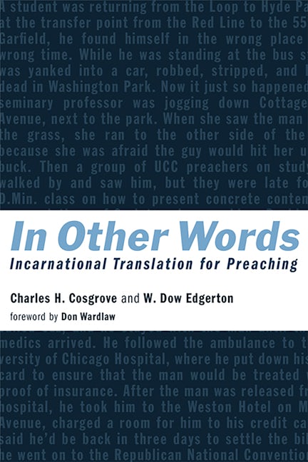 Cover image for In Other Words, isbn: 9780802840370