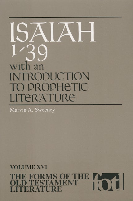 Cover image for Isaiah 1-39, isbn: 9780802841001
