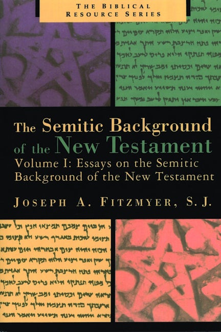 Cover image for The Semitic Background of the New Testament, Volume 1, isbn: 9780802848451