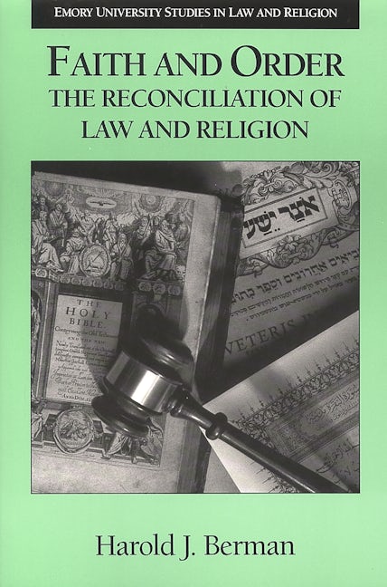 Cover image for Faith and Order, isbn: 9780802848529