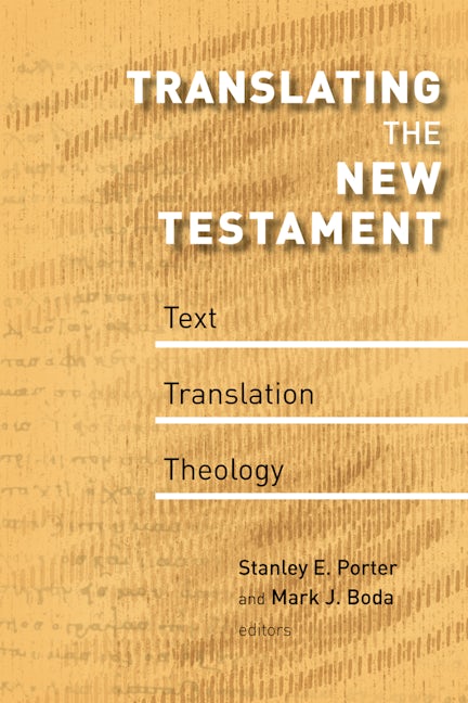 Cover image for Translating the New Testament, isbn: 9780802863775