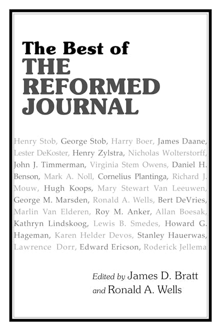 Cover image for The Best of The Reformed Journal, isbn: 9780802867025