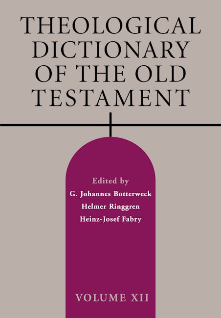 Cover image for Theological Dictionary of the Old Testament, Volume XII, isbn: 9780802869418