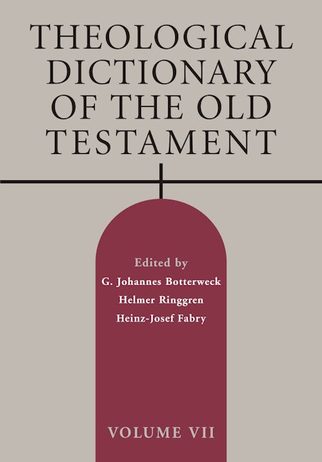 Cover image for Theological Dictionary of the Old Testament, Volume VII, isbn: 9780802871091
