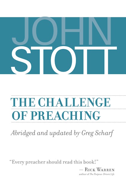 Cover image for The Challenge of Preaching, isbn: 9780802873354