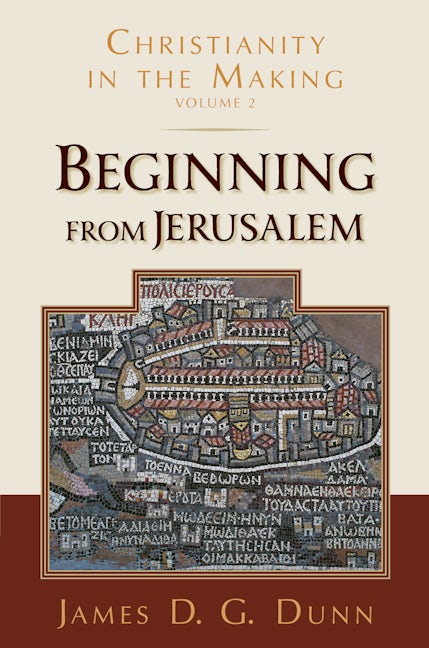 Cover image for Beginning from Jerusalem, isbn: 9780802878007