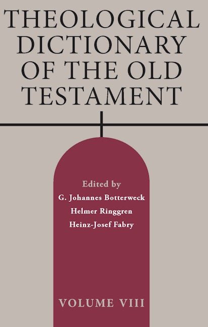 Cover image for Theological Dictionary of the Old Testament, Volume VIII, isbn: 9780802880154