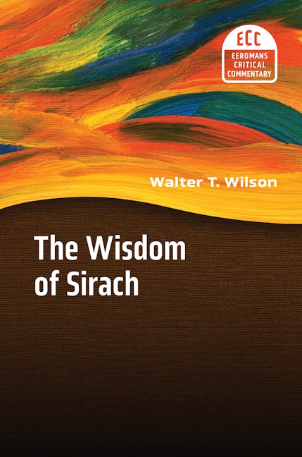 Cover image for The Wisdom of Sirach, isbn: 9780802881762