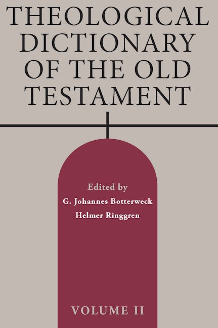 Cover image for Theological Dictionary of the Old Testament, Volume II, isbn: 9780802882967