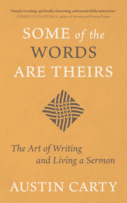 Cover image for Some of the Words Are Theirs, isbn: 9780802884220