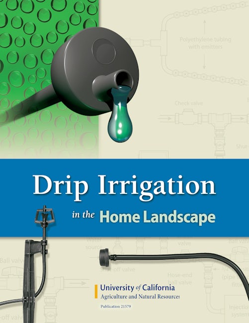 Cover image for Drip Irrigation in the Home Landscape, isbn: 9781601073495