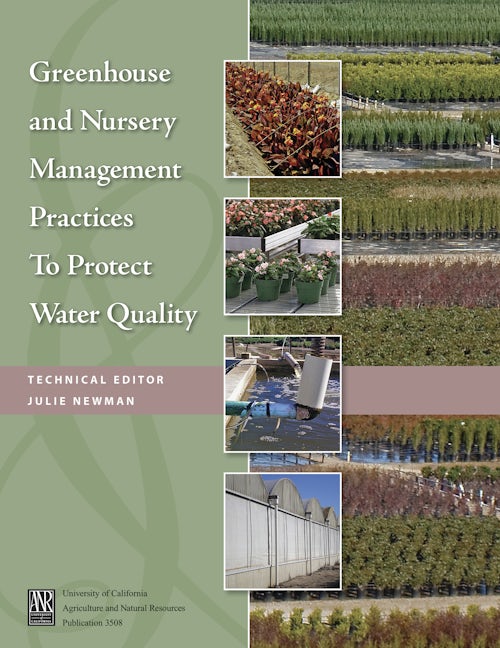 Cover image for Greenhouse and Nursery Management Practices to Protect Water Quality, isbn: 9781601075710