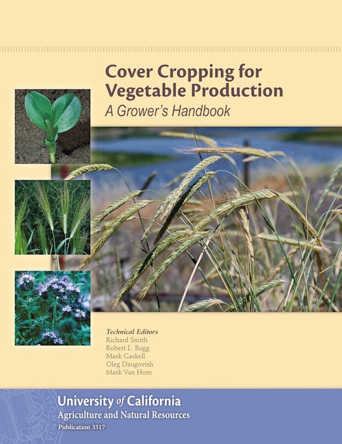 Cover image for Cover Cropping for Vegetable Production, isbn: 9781601076793