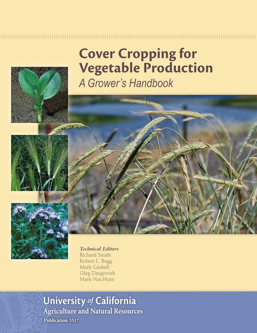 Cover image for Cover Cropping for Vegetable Production, isbn: 9781601076793