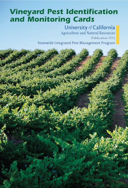 Cover image for Vineyard Pest Identification and Monitoring Cards, isbn: 9781601077363