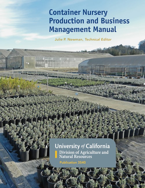 Cover image for Container Nursery Production and Business Management Manual, isbn: 9781601078421