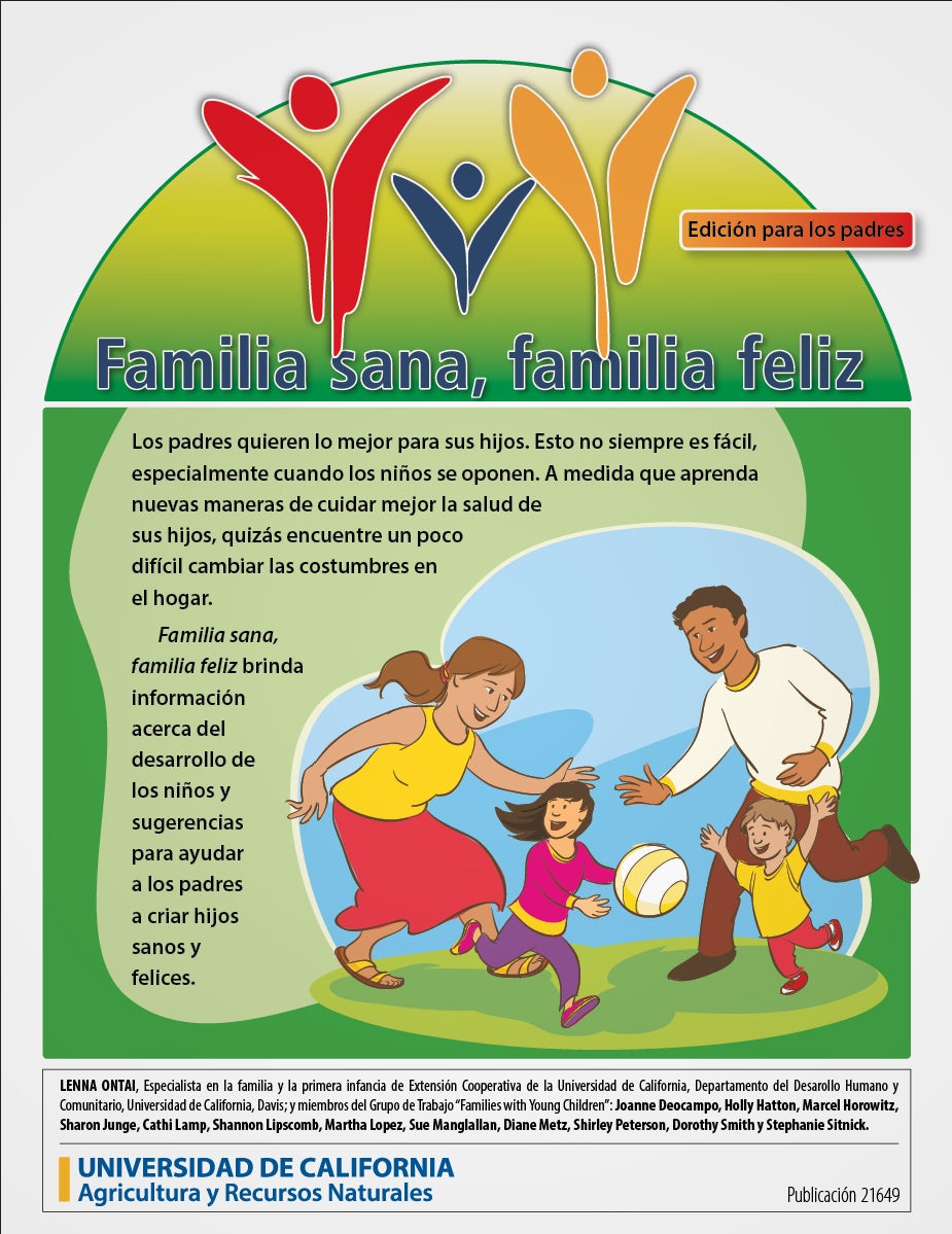Cover image for Familia sana, familia feliz, isbn: 9781601078612