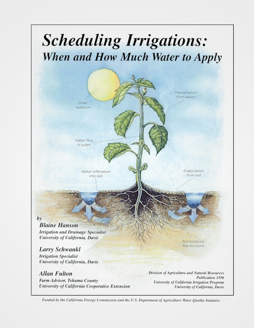 Cover image for Scheduling Irrigations, isbn: 9781601078872