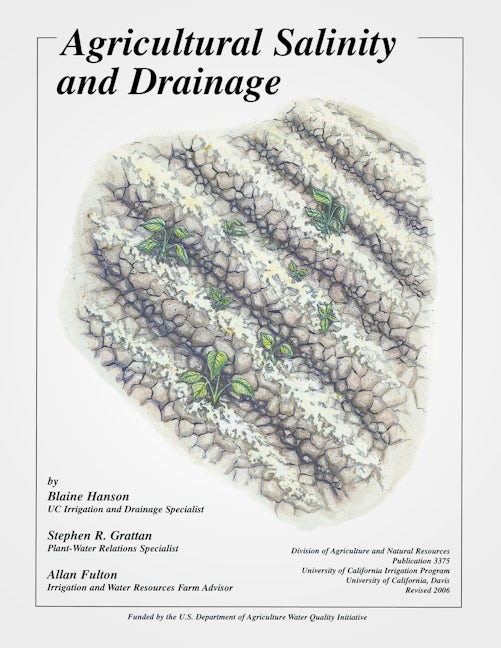 Cover image for Agricultural Salinity and Drainage, isbn: 9781601079466