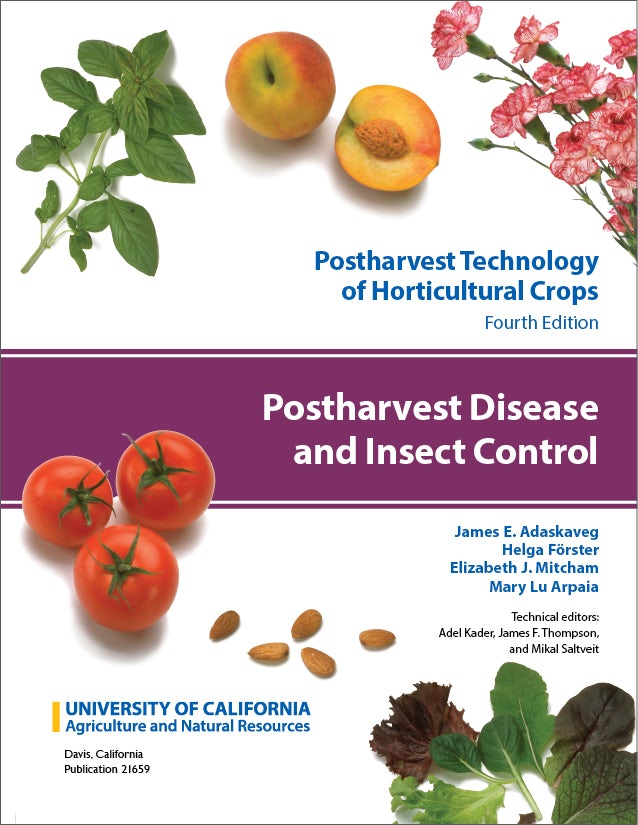 Cover image for Postharvest Disease and Insect Control, isbn: 9781627110624