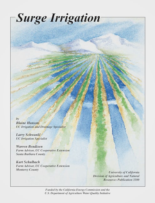 Cover image for Surge Irrigation, isbn: 9781627110716