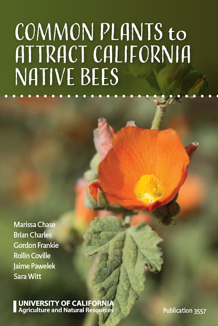 Cover image for Common Plants to Attract California Native Bees, isbn: 9781627111393