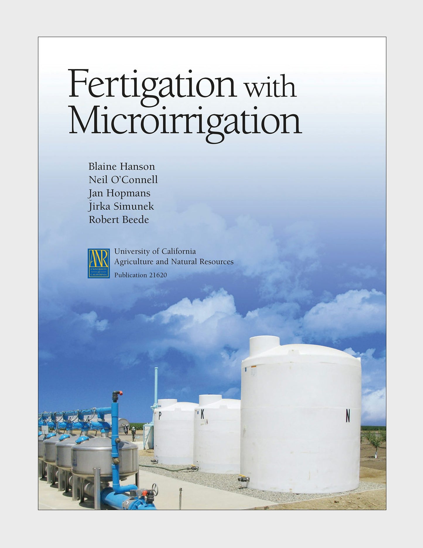 Cover image for Fertigation with Microirrigation, isbn: 9781879906792