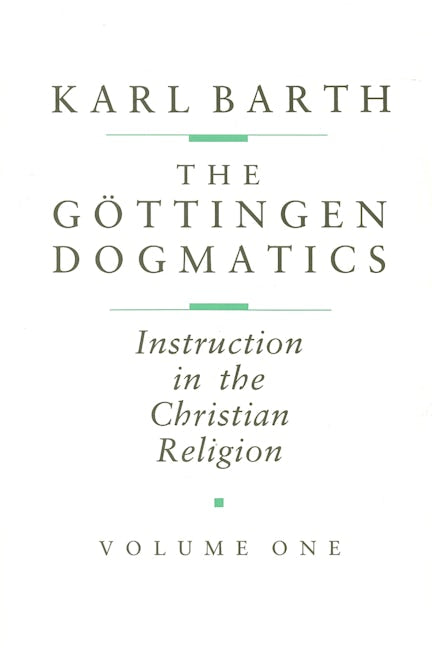 The Göttingen Dogmatics